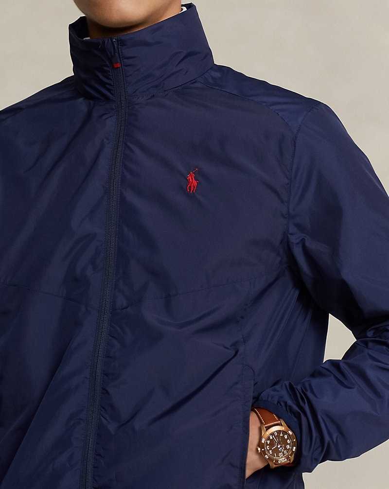 Chamarras Ralph Lauren Water-Repellent Ripstop Hombre Azul Marino | DANGXSP-25 - vista 5