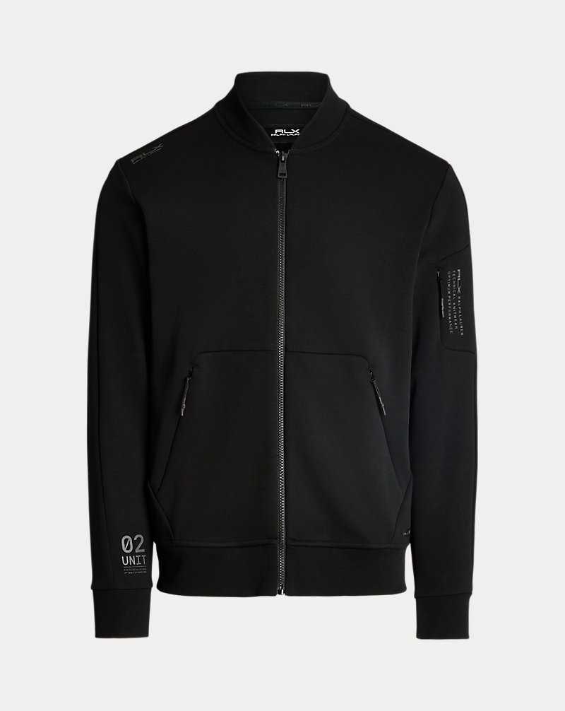 Chamarras Ralph Lauren Water-Resistant Bomber Hombre Negros | PZNCXTR-20 - vista 2