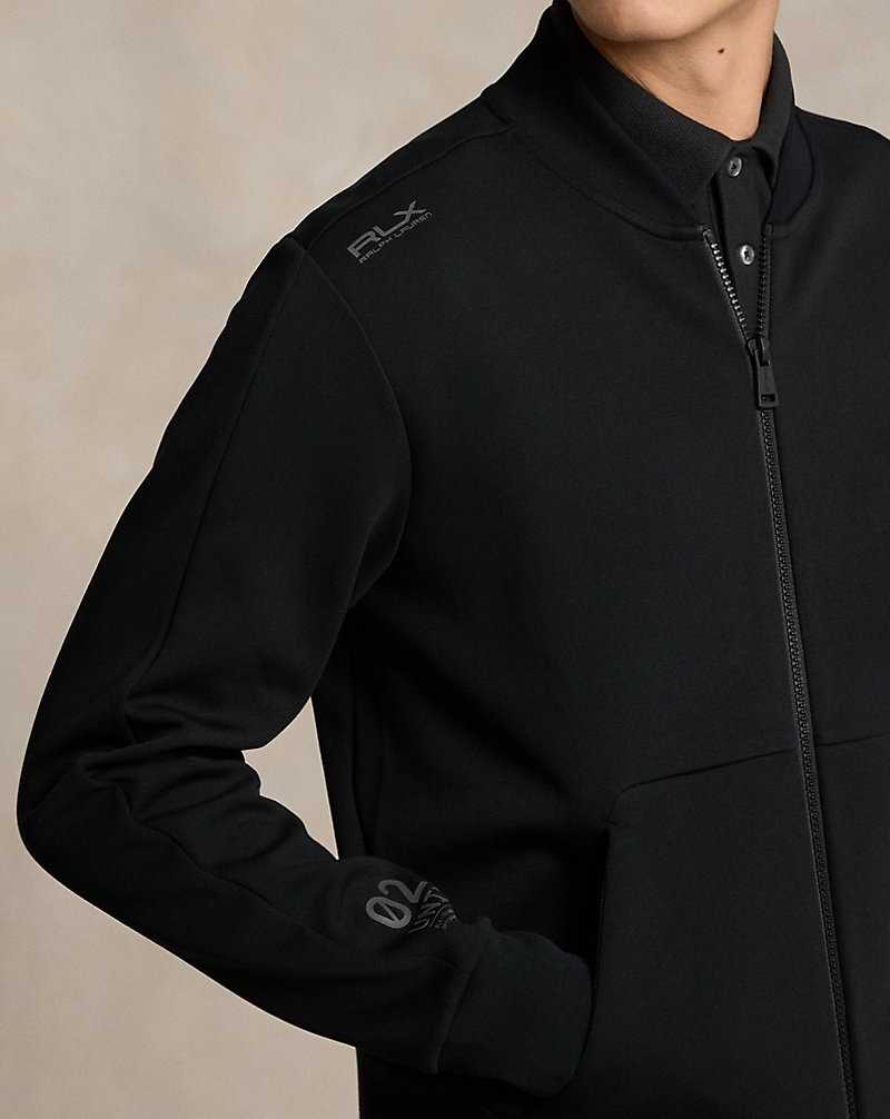 Chamarras Ralph Lauren Water-Resistant Bomber Hombre Negros | PZNCXTR-20 - vista 5