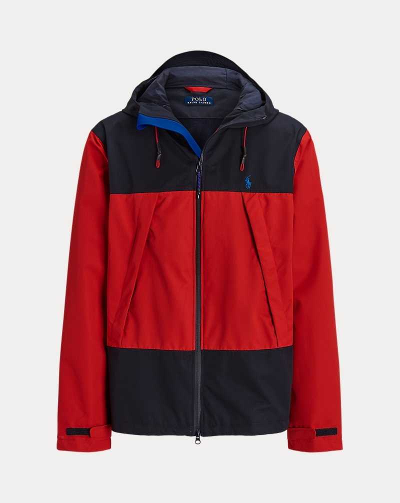 Chamarras Ralph Lauren Water-Resistant Hooded Hombre Azul Marino | CLSYPZB-90 - vista 2