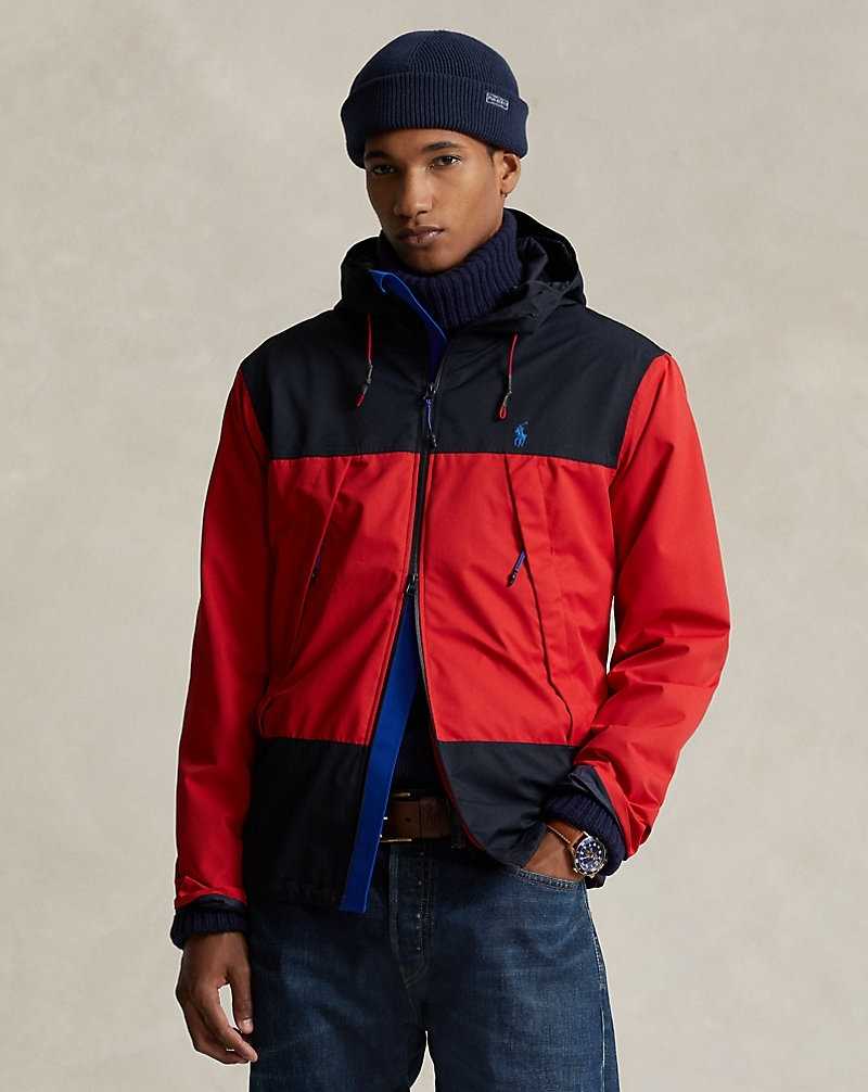 Chamarras Ralph Lauren Water-Resistant Hooded Hombre Azul Marino | CLSYPZB-90 - vista 1