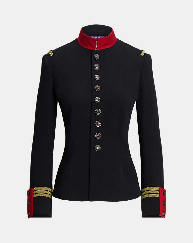 Chamarras Ralph Lauren Wilmington Double-Faced Wool Mujer Negros | UIKMWTR-35 - vista 2