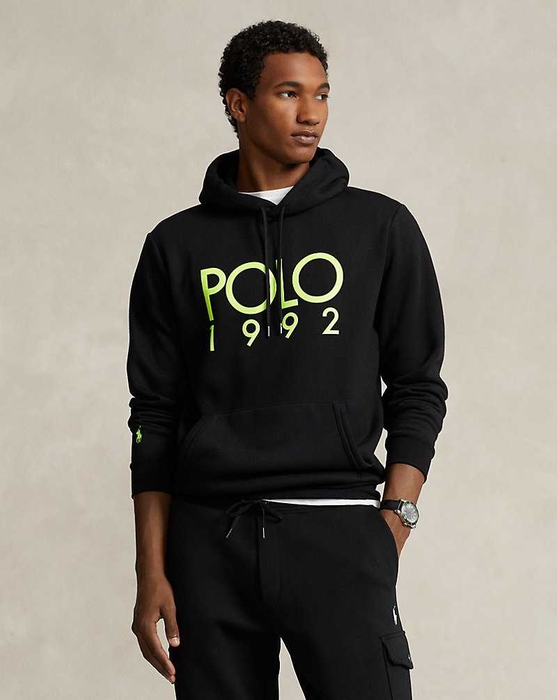 Chandals Ralph Lauren 1992 Fleece Hombre Negros | UVERAWJ-30 - vista 1