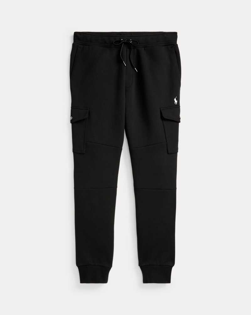 Chandals Ralph Lauren Double-Knit Cargo Jogger Hombre Negros | ASWLYOF-72 - vista 2