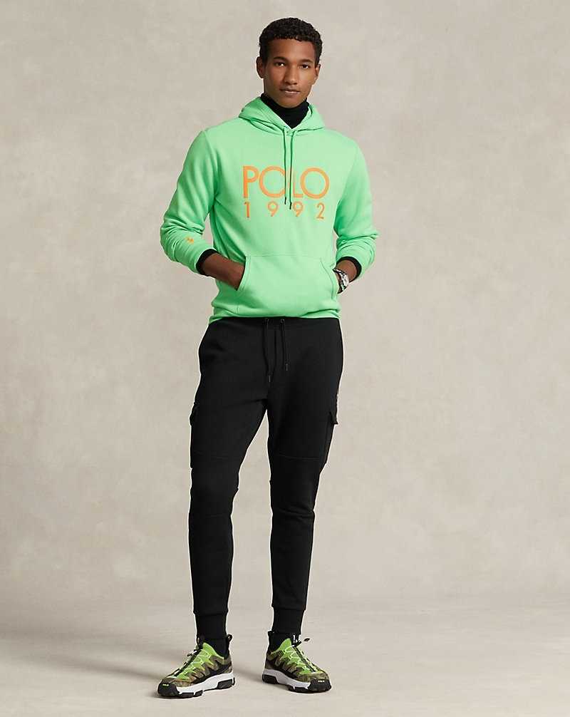 Chandals Ralph Lauren Double-Knit Cargo Jogger Hombre Negros | ASWLYOF-72 - vista 1