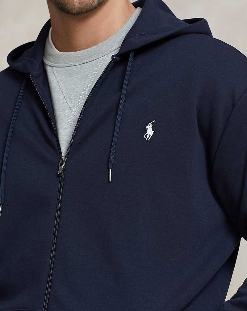 Chandals Ralph Lauren Double-Knit Full-Zip Hombre Azul Marino | FEPIMYT-53 - vista 5