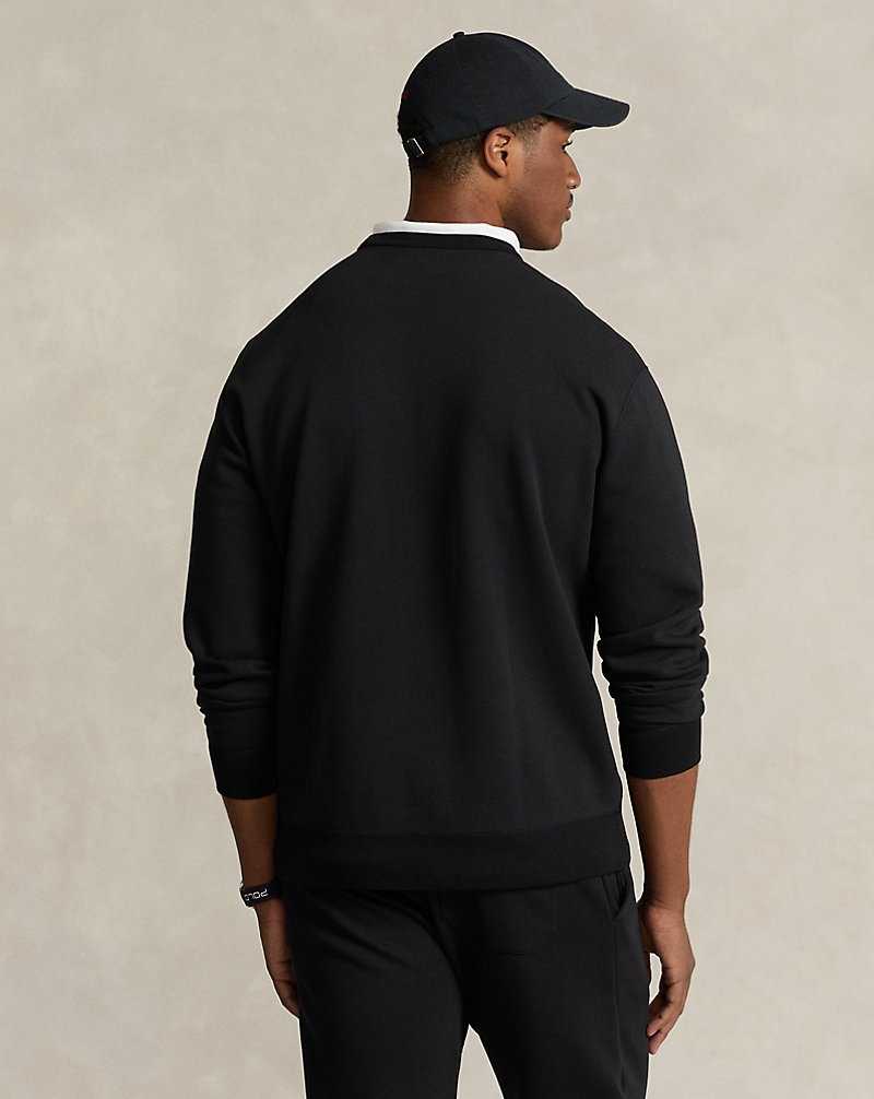 Chandals Ralph Lauren Double-Knit Hombre Negros | GDELZIB-14 - vista 4