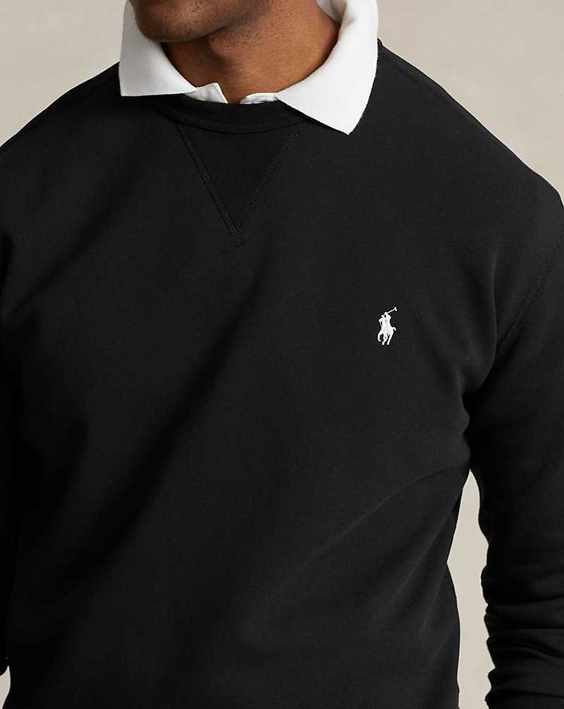 Chandals Ralph Lauren Double-Knit Hombre Negros | GDELZIB-14 - vista 5