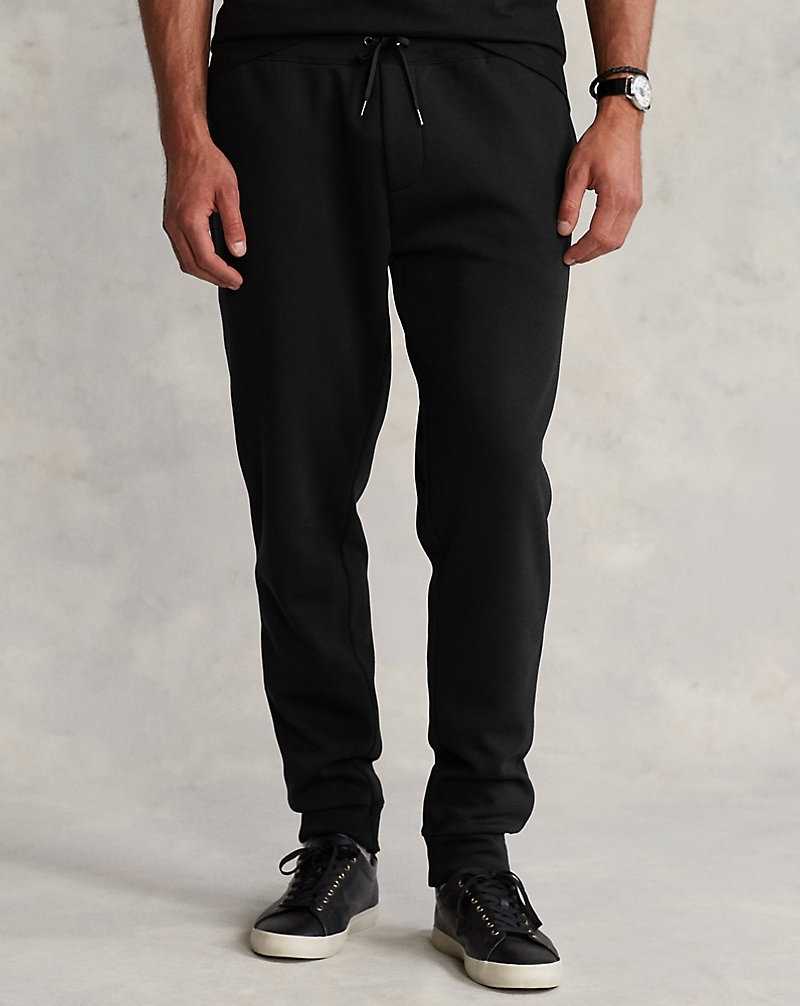 Chandals Ralph Lauren Double-Knit Jogger Hombre Negros | PNFIWJB-78 - vista 3