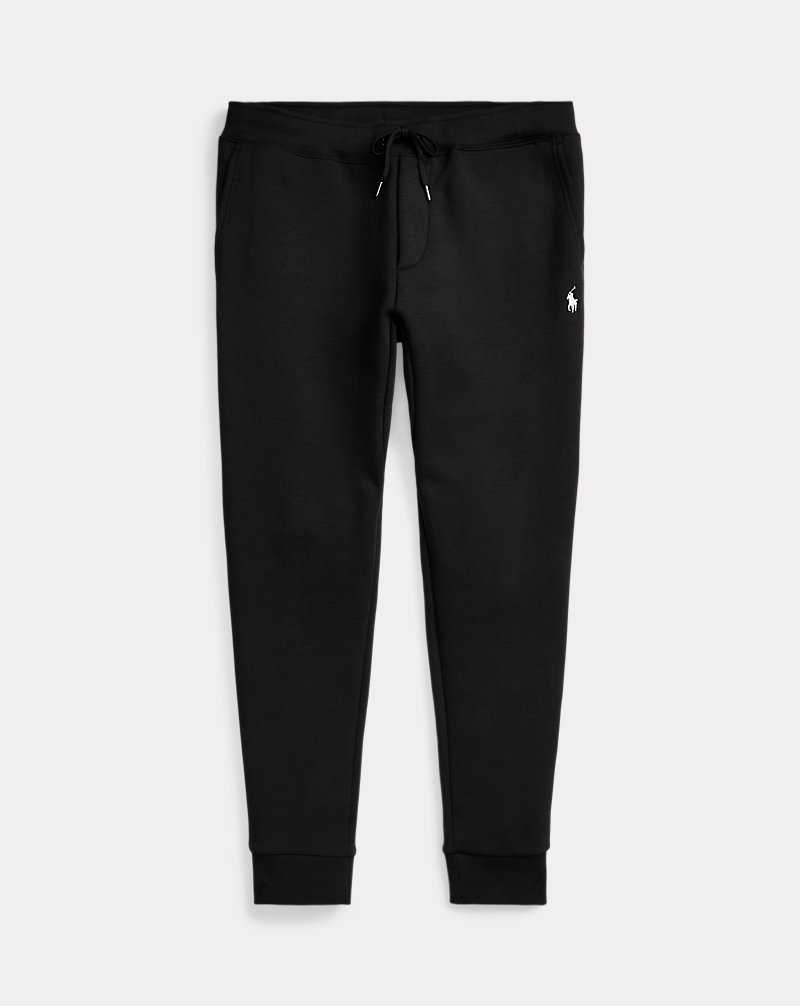 Chandals Ralph Lauren Double-Knit Joggers Hombre Negros | CPSRAYN-95 - vista 2