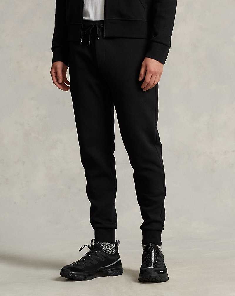 Chandals Ralph Lauren Double-Knit Joggers Hombre Negros | CPSRAYN-95 - vista 3