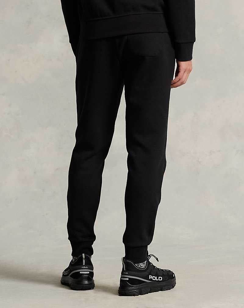 Chandals Ralph Lauren Double-Knit Joggers Hombre Negros | CPSRAYN-95 - vista 4