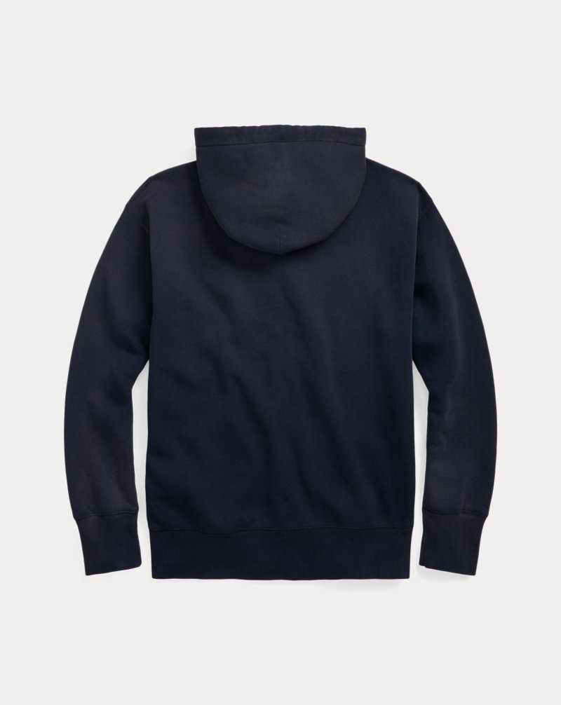 Chandals Ralph Lauren Fleece Full-Zip Hombre Azul Marino | FBMYUZK-07 - vista 2