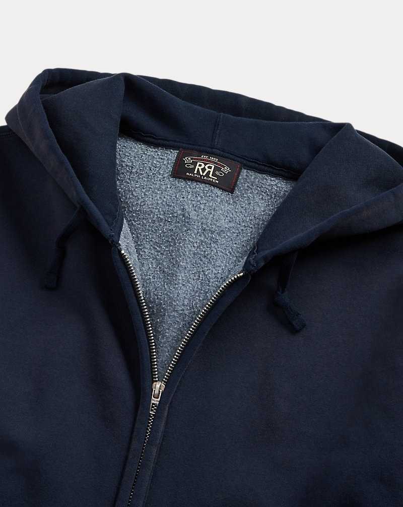 Chandals Ralph Lauren Fleece Full-Zip Hombre Azul Marino | FBMYUZK-07 - vista 3