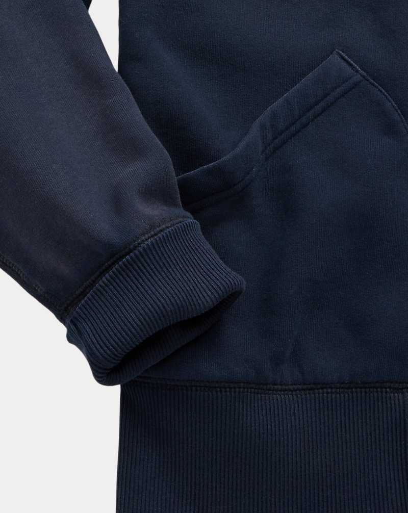 Chandals Ralph Lauren Fleece Full-Zip Hombre Azul Marino | FBMYUZK-07 - vista 4