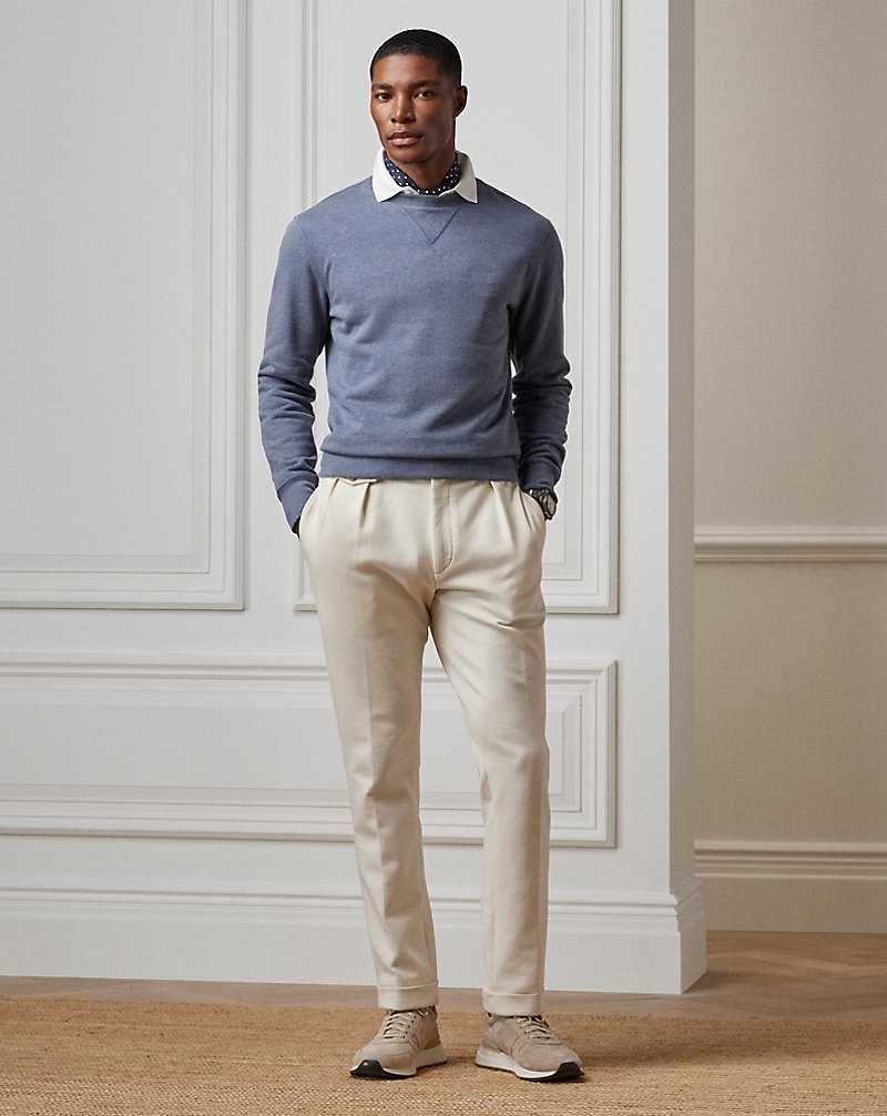 Chandals Ralph Lauren Fleece Hombre Azules | AFNUTOC-25 - vista 3