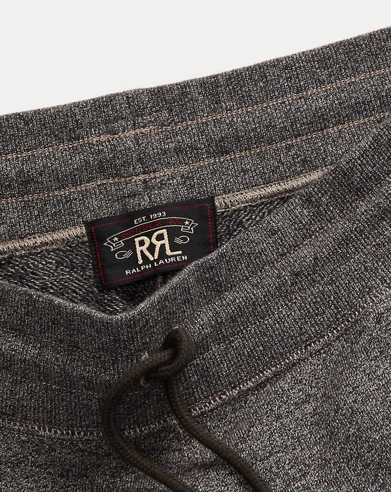 Chandals Ralph Lauren French Terry Joggers Hombre Charcoal Heather | KMISYBE-14 - vista 5