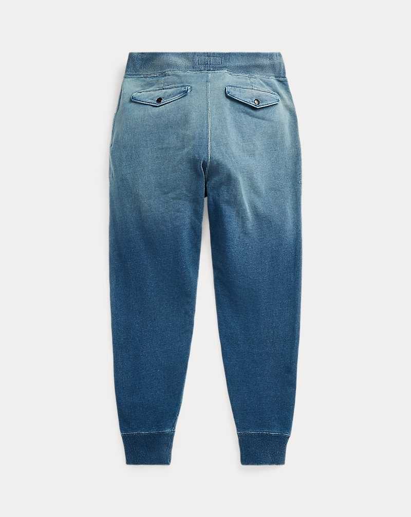Chandals Ralph Lauren Indigo French Terry Bottoms Hombre Azules | DBAKHRN-60 - vista 2