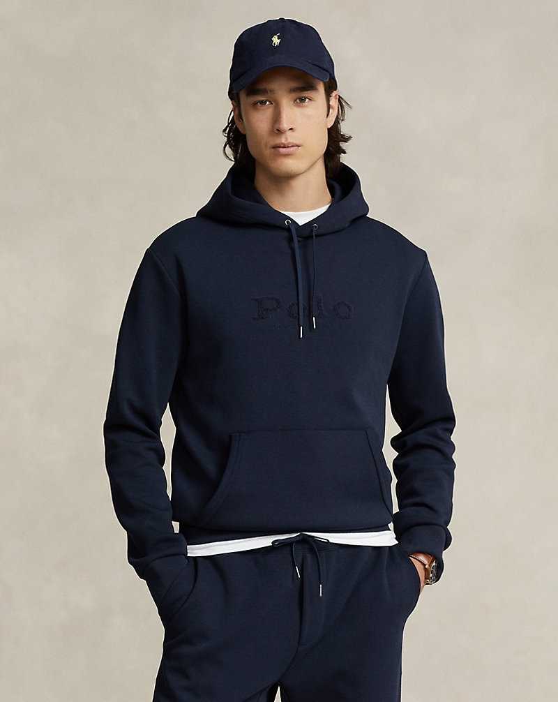 Chandals Ralph Lauren Logo Big Pony Double-Knit Hombre Azul Marino | CHYMTXS-64 - vista 1