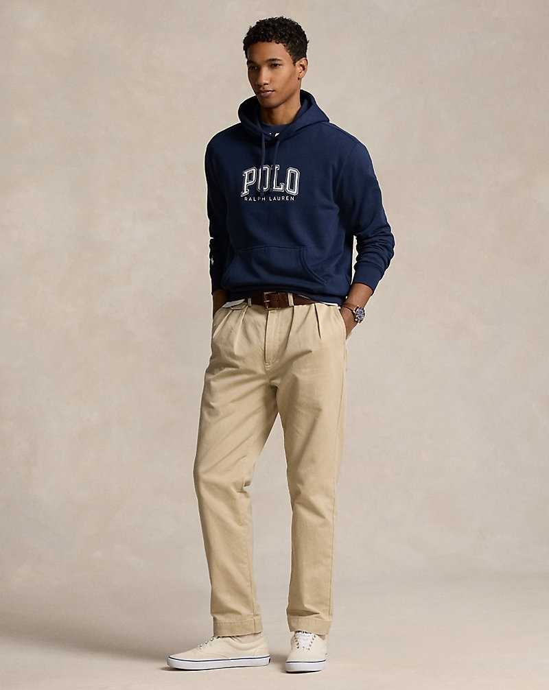 Chandals Ralph Lauren Logo Fleece Hombre Azul Marino | FYHIQAZ-36 - vista 3