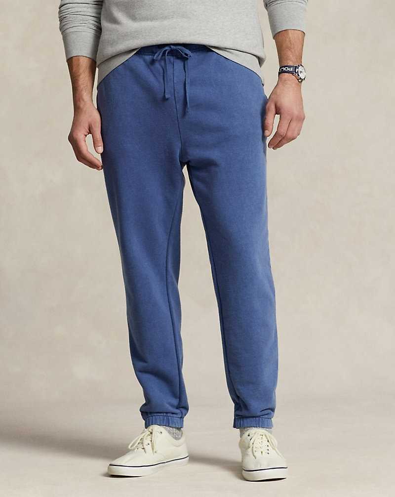 Chandals Ralph Lauren Loopback Fleece Bottoms Hombre Azul Marino Claro | UPVCQOY-24 - vista 3