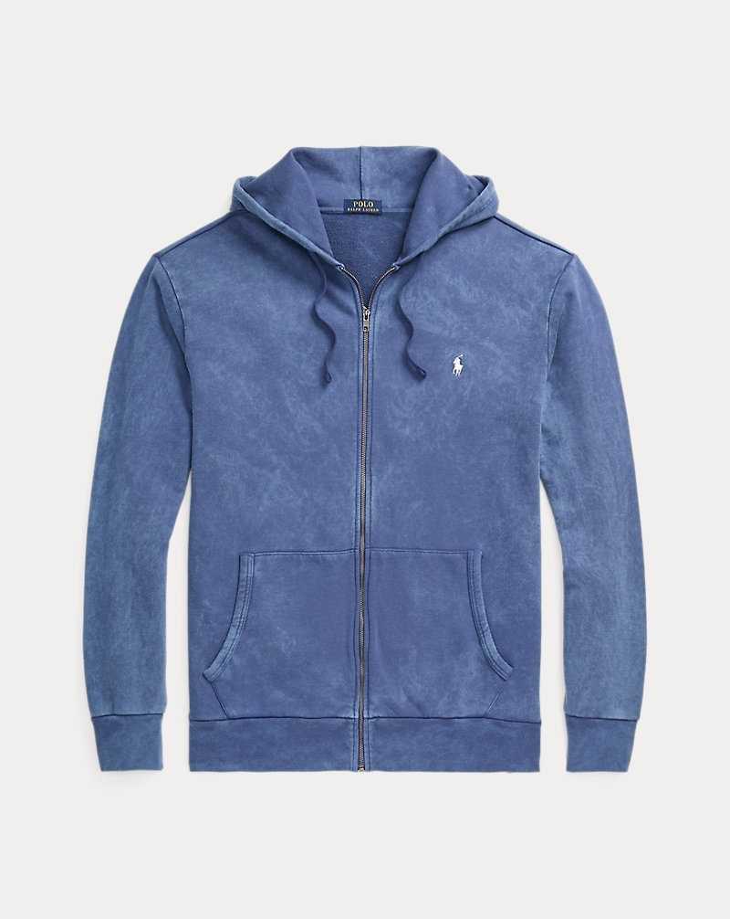 Chandals Ralph Lauren Loopback Fleece Full-Zip Hombre Azul Marino Claro | OHBUWAP-41 - vista 2