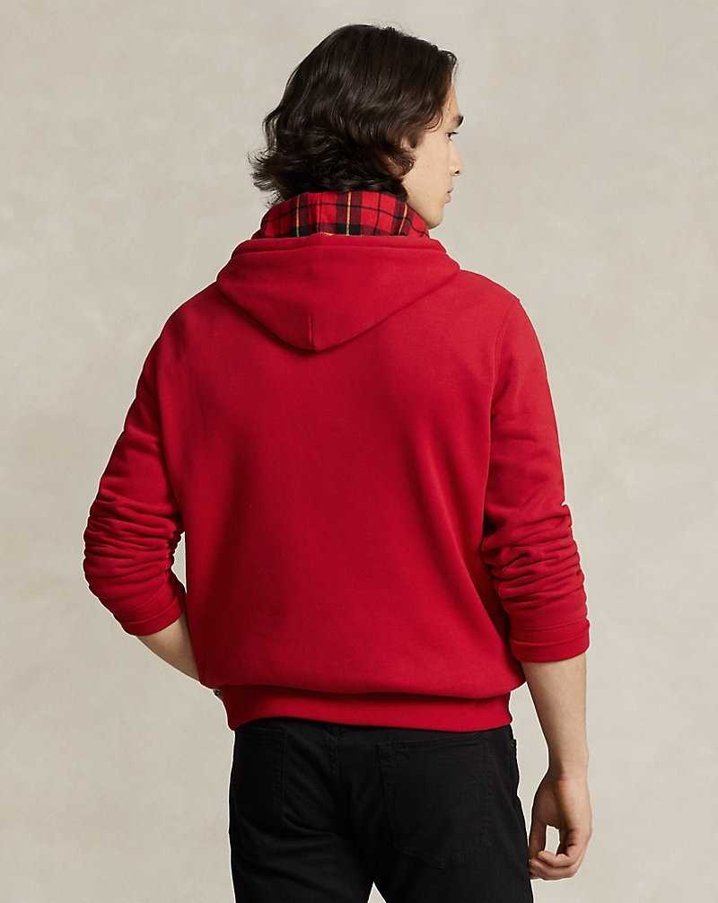 Chandals Ralph Lauren Lunar New Year Bear Fleece Hombre Rojos | GBNOKQW-73 - vista 4