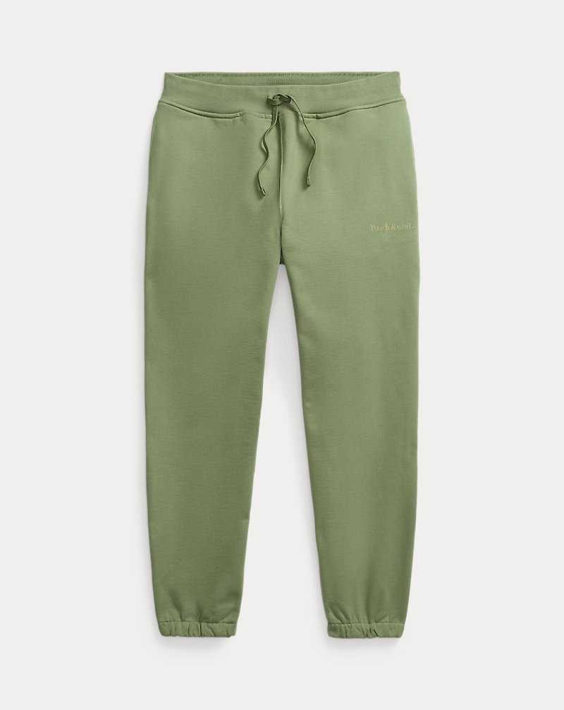Chandals Ralph Lauren Relaxed Fit Logo Fleece Bottom Hombre Verdes | GMCHSZL-57 - vista 2