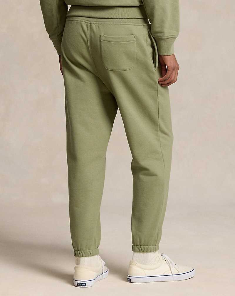 Chandals Ralph Lauren Relaxed Fit Logo Fleece Bottom Hombre Verdes | GMCHSZL-57 - vista 4