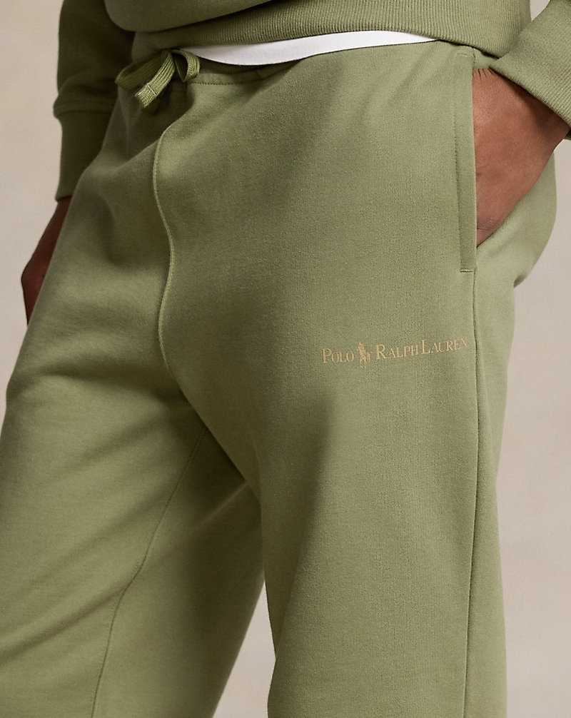 Chandals Ralph Lauren Relaxed Fit Logo Fleece Bottom Hombre Verdes | GMCHSZL-57 - vista 5