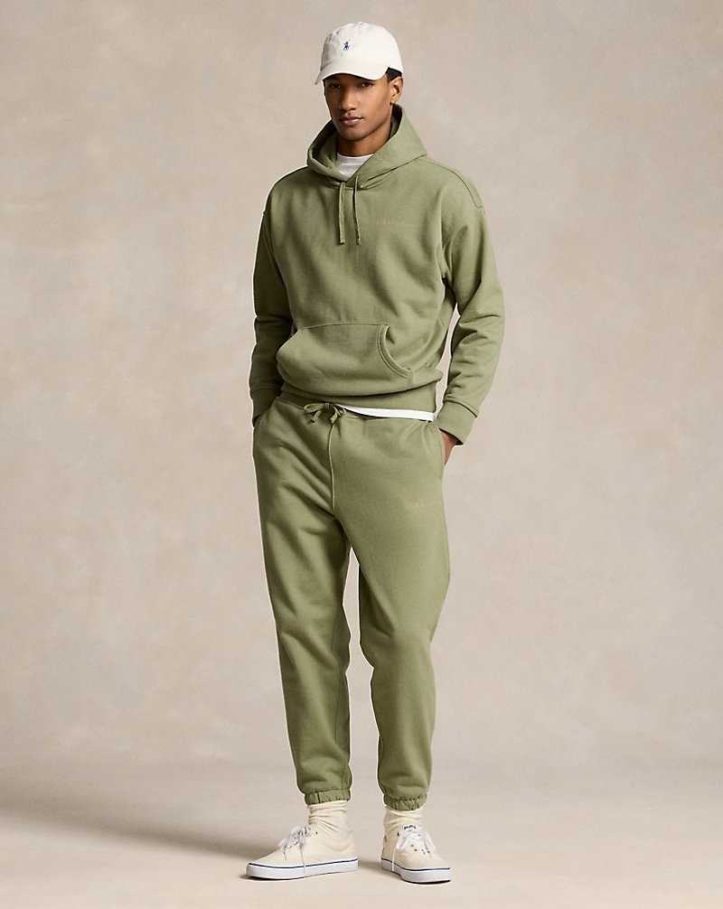 Chandals Ralph Lauren Relaxed Fit Logo Fleece Bottom Hombre Verdes | GMCHSZL-57 - vista 1