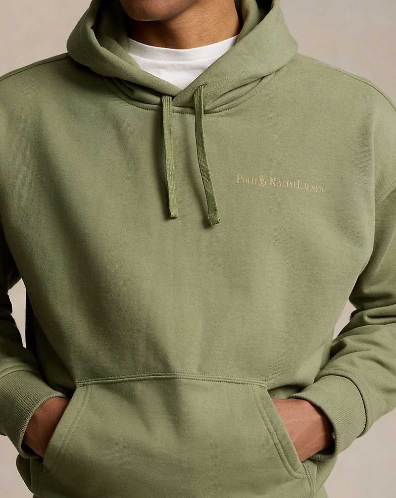 Chandals Ralph Lauren Relaxed Fit Logo Fleece Hombre Verdes | ZSGPWXT-07 - vista 5