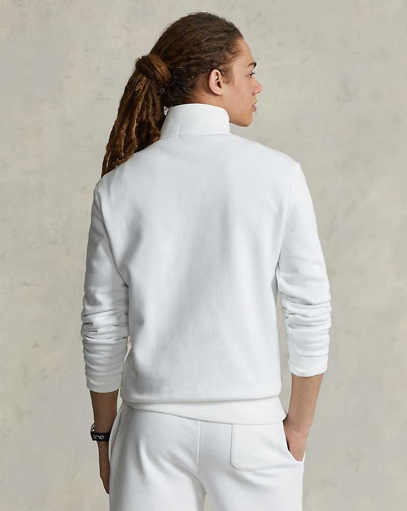 Chandals Ralph Lauren Sport Fleece Hombre Blancos | ZBOERNQ-13 - vista 4