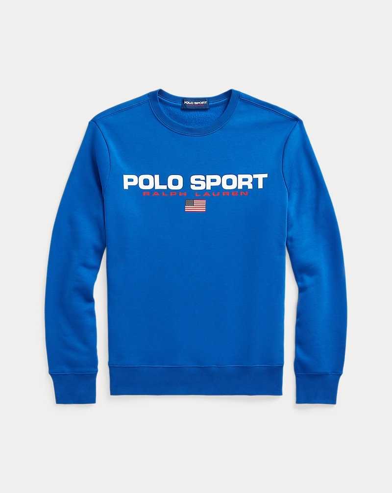 Chandals Ralph Lauren Sport Fleece Hombre Azules | VHPEGOB-54 - vista 2
