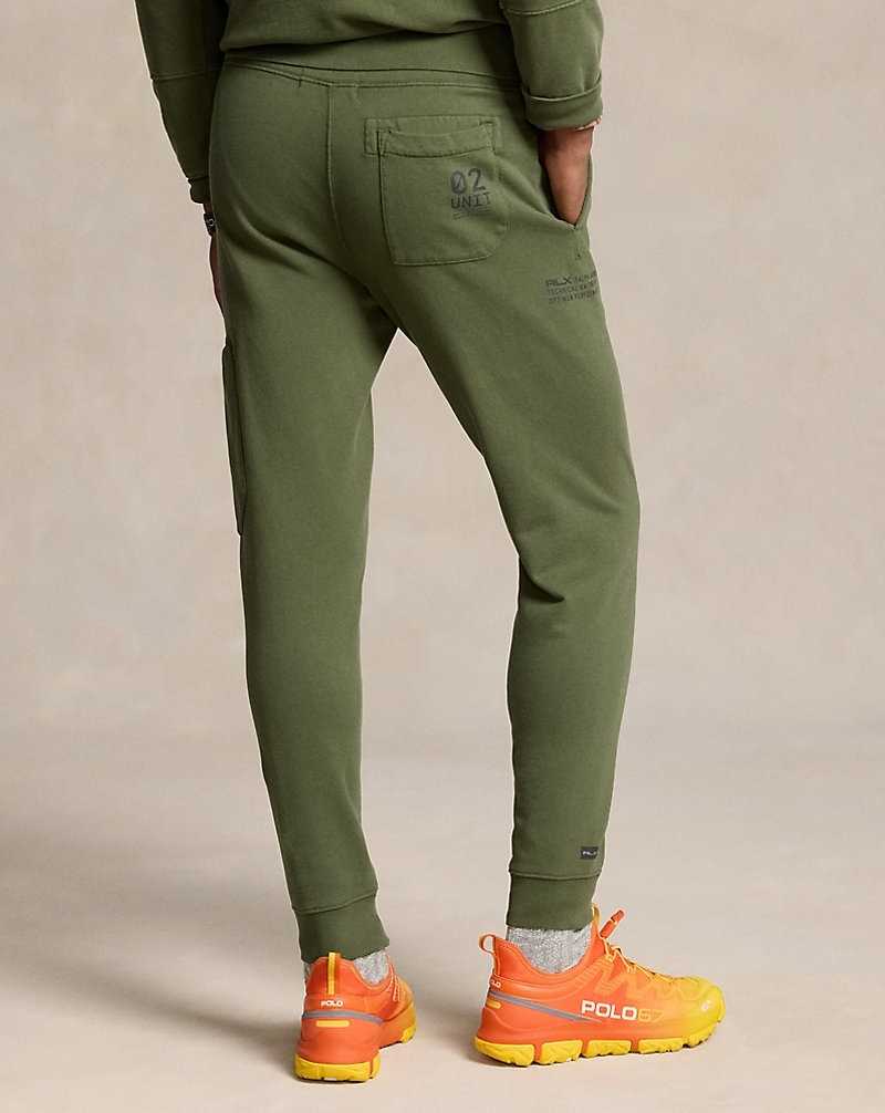 Chandals Ralph Lauren Terry-Back Fleece Jogging Bottoms Hombre Garden Trail | BCZLDMT-06 - vista 4