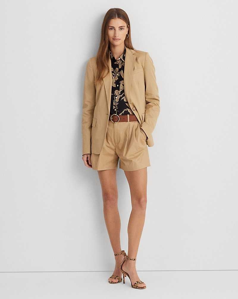 Conjuntos Ralph Lauren Cotton Twill Mujer Birch Tan | KPNTRIC-93 - vista 3