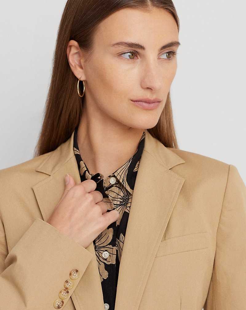 Conjuntos Ralph Lauren Cotton Twill Mujer Birch Tan | KPNTRIC-93 - vista 5