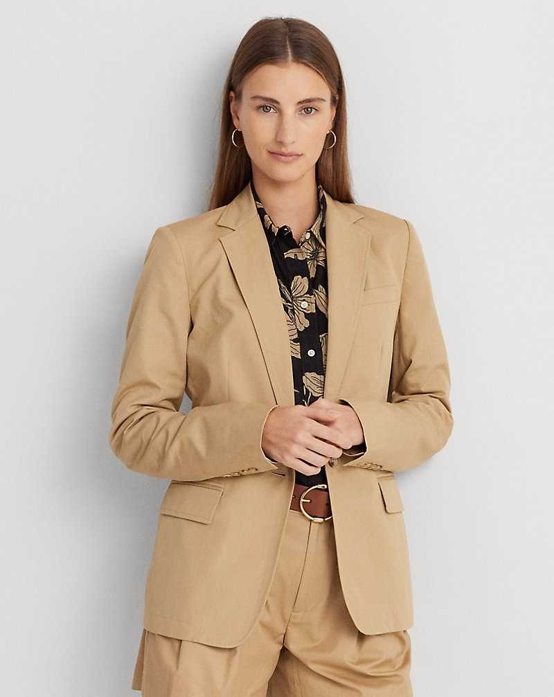 Conjuntos Ralph Lauren Cotton Twill Mujer Birch Tan | KPNTRIC-93 - vista 1
