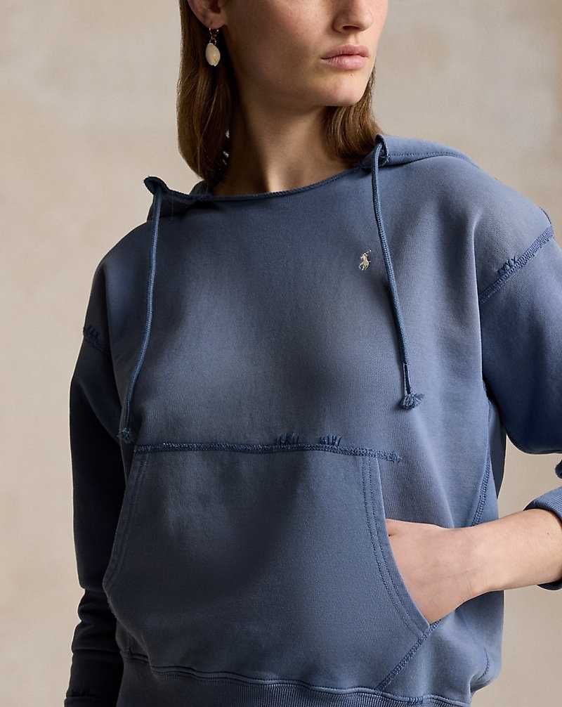 Conjuntos Ralph Lauren Distressed Cotton Mujer Azules | ZHWIXPU-60 - vista 5