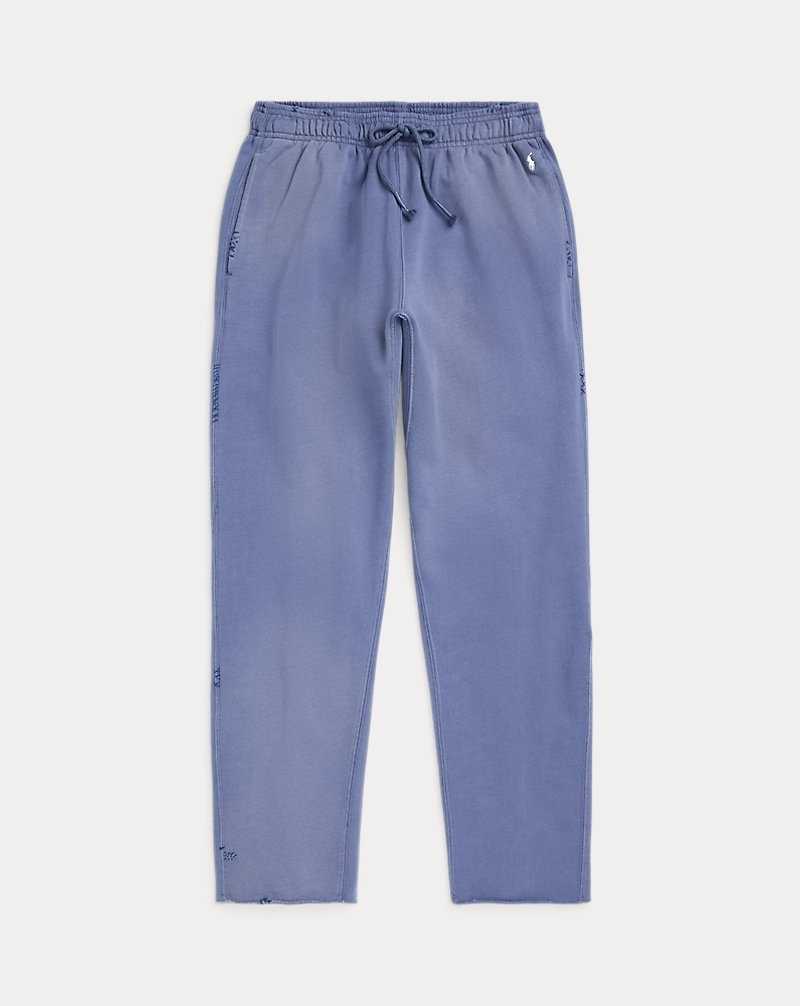 Conjuntos Ralph Lauren French Terry Athletic Mujer Azules | QWZINEO-23 - vista 2