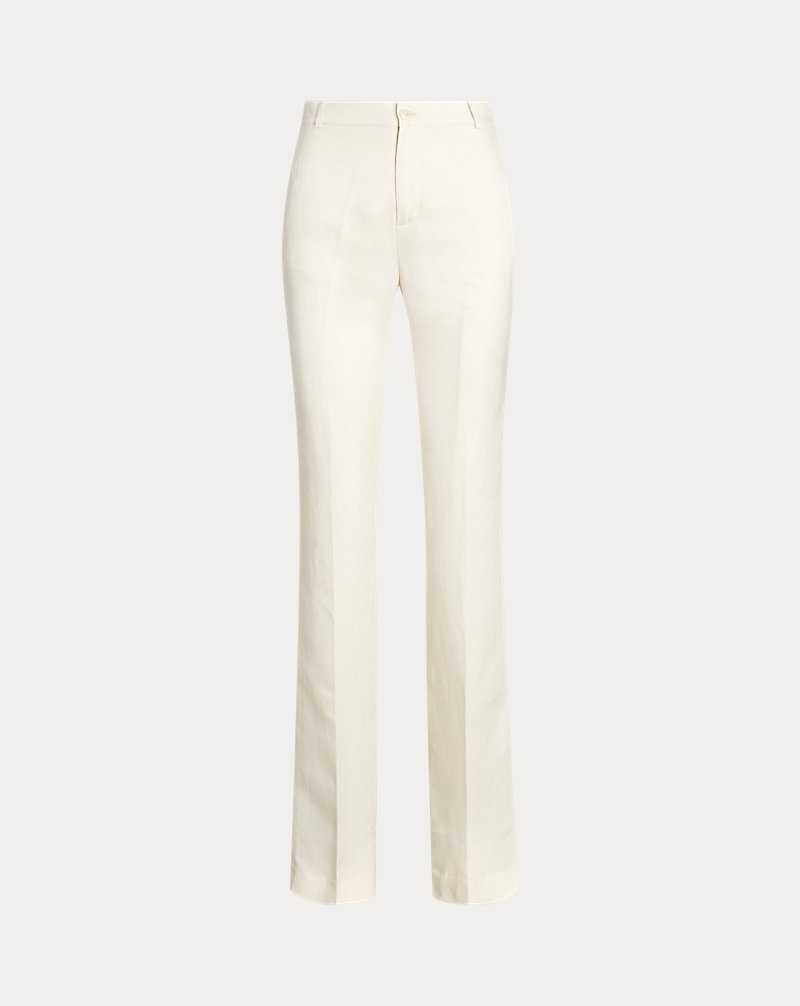 Conjuntos Ralph Lauren Linen-Blend Twill Mujer Creme | AQTDVSH-48 - vista 2