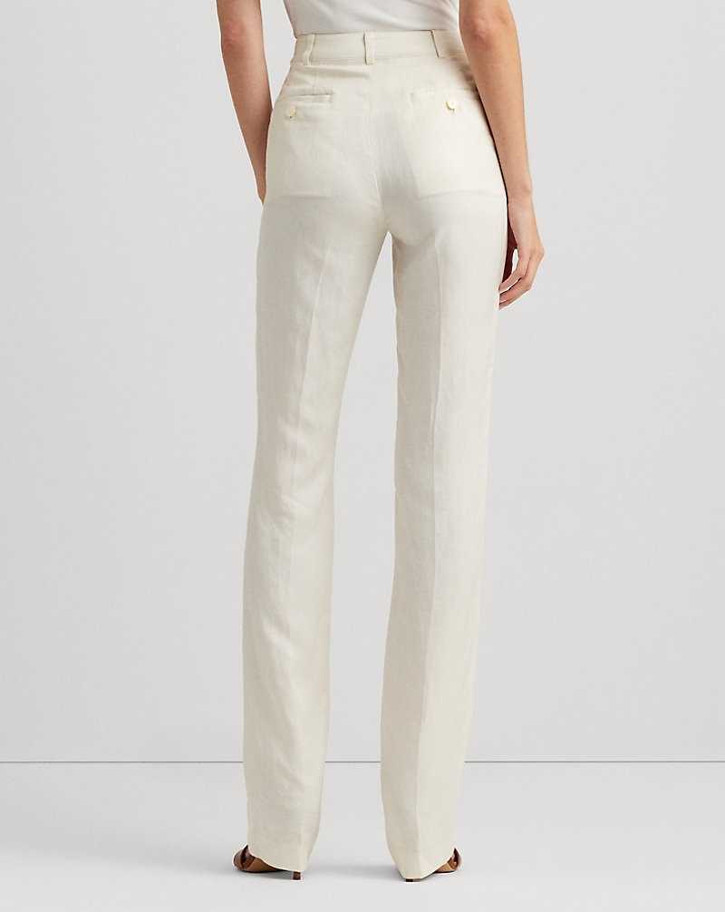 Conjuntos Ralph Lauren Linen-Blend Twill Mujer Creme | AQTDVSH-48 - vista 4
