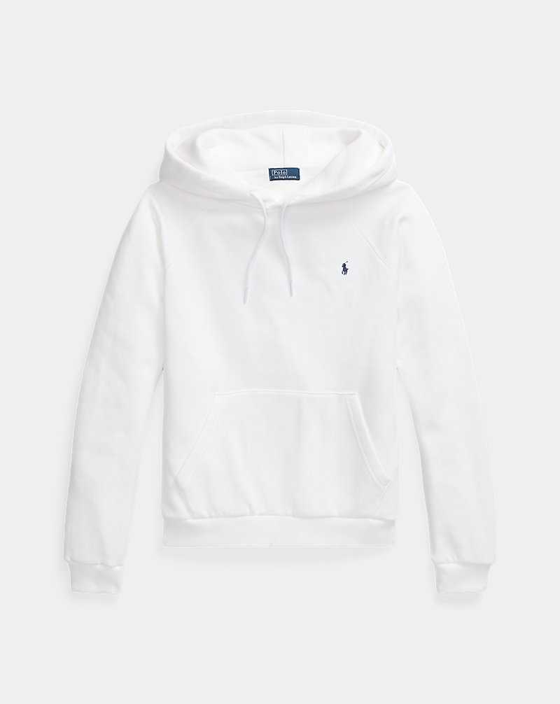 Conjuntos Ralph Lauren Shrunken Fit Fleece Mujer Blancos | JXNBDHK-08 - vista 2