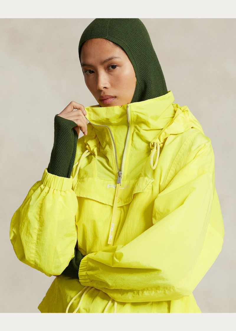 Cortavientos Packable Ripstop Mujer Amarillos | NFXP36984 - vista 4