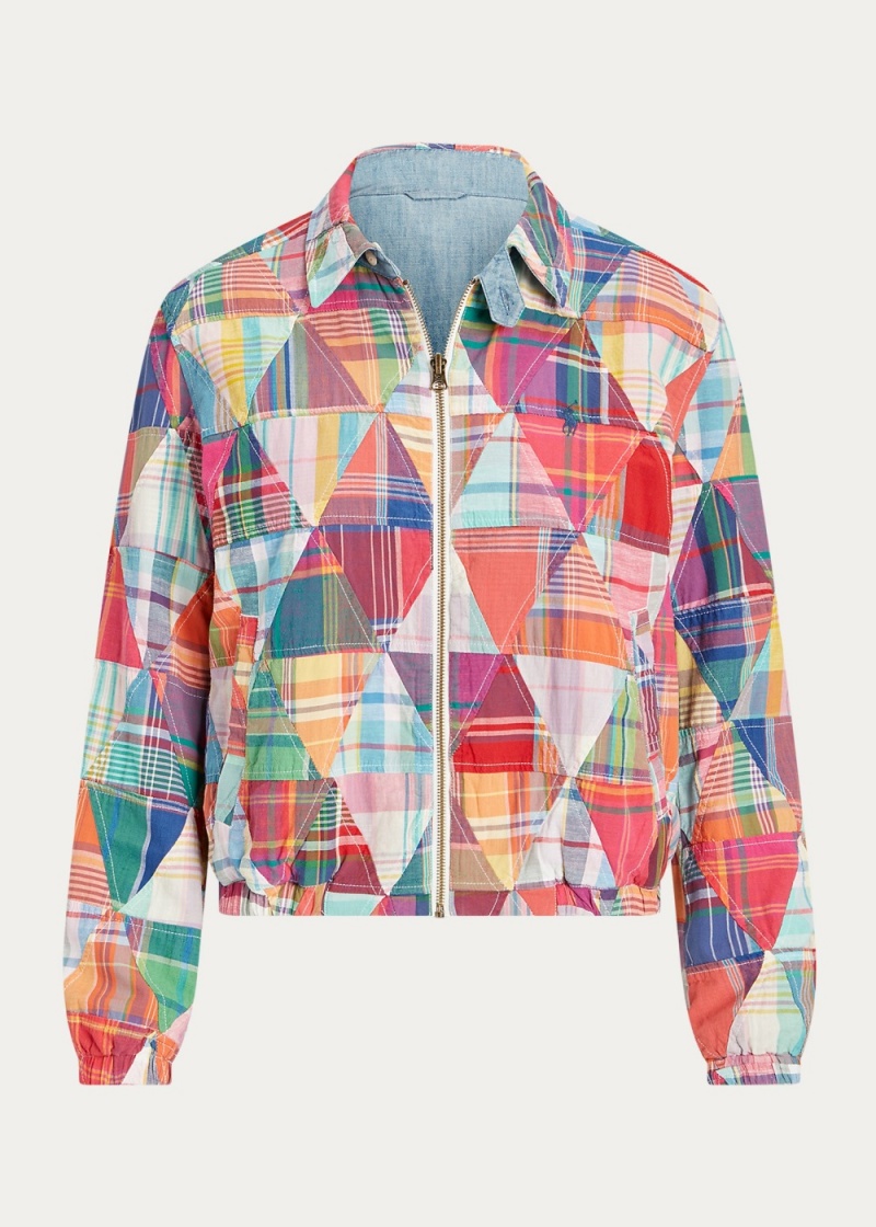 Cortavientos Reversible Algodon Mujer Marrom | TXYE20743 - vista 4