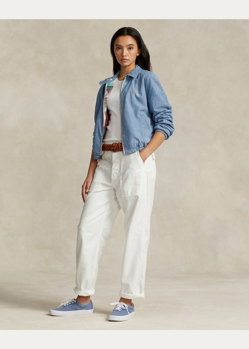 Cortavientos Reversible Algodon Mujer Marrom | TXYE20743 - vista 5