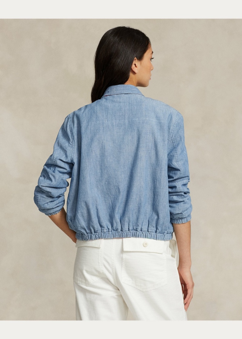 Cortavientos Reversible Algodon Mujer Marrom | TXYE20743 - vista 6