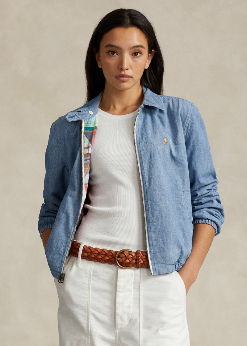 Cortavientos Reversible Algodon Mujer Marrom | TXYE20743 - vista 1