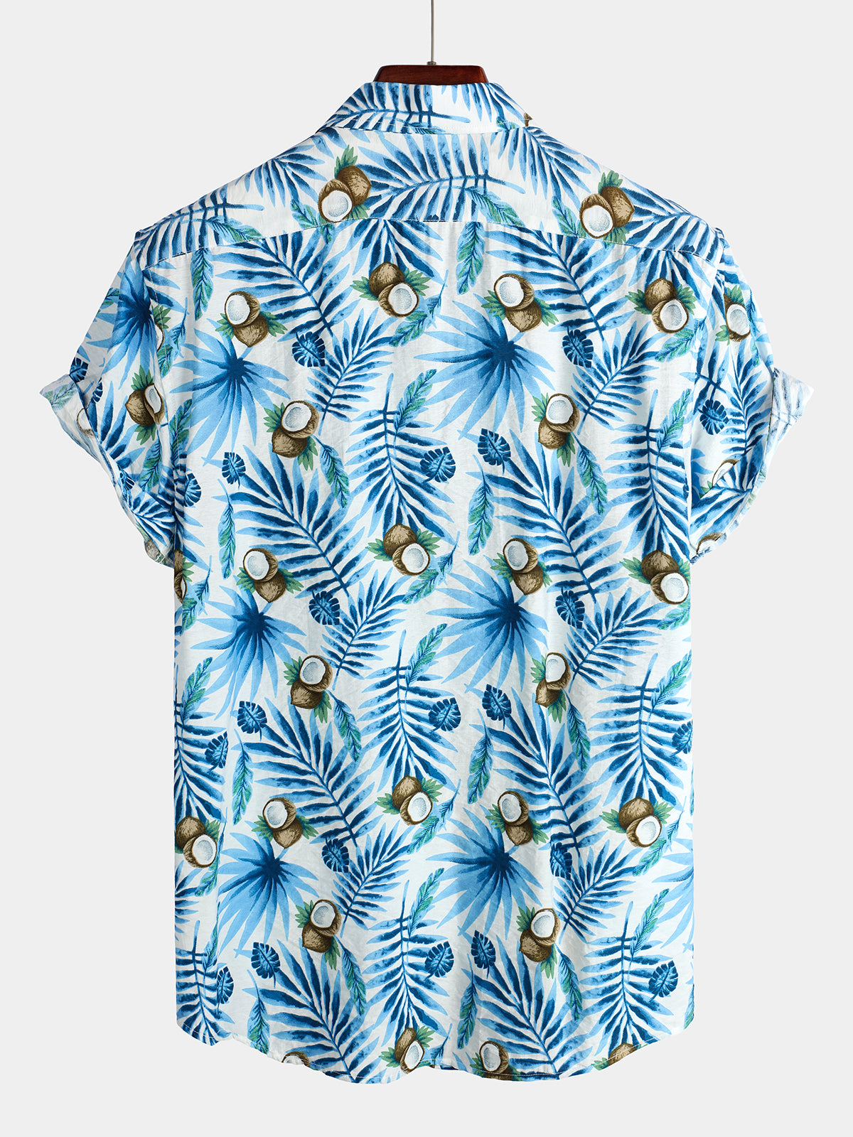 Camisa casual Holiday Pocket de algodón para hombre