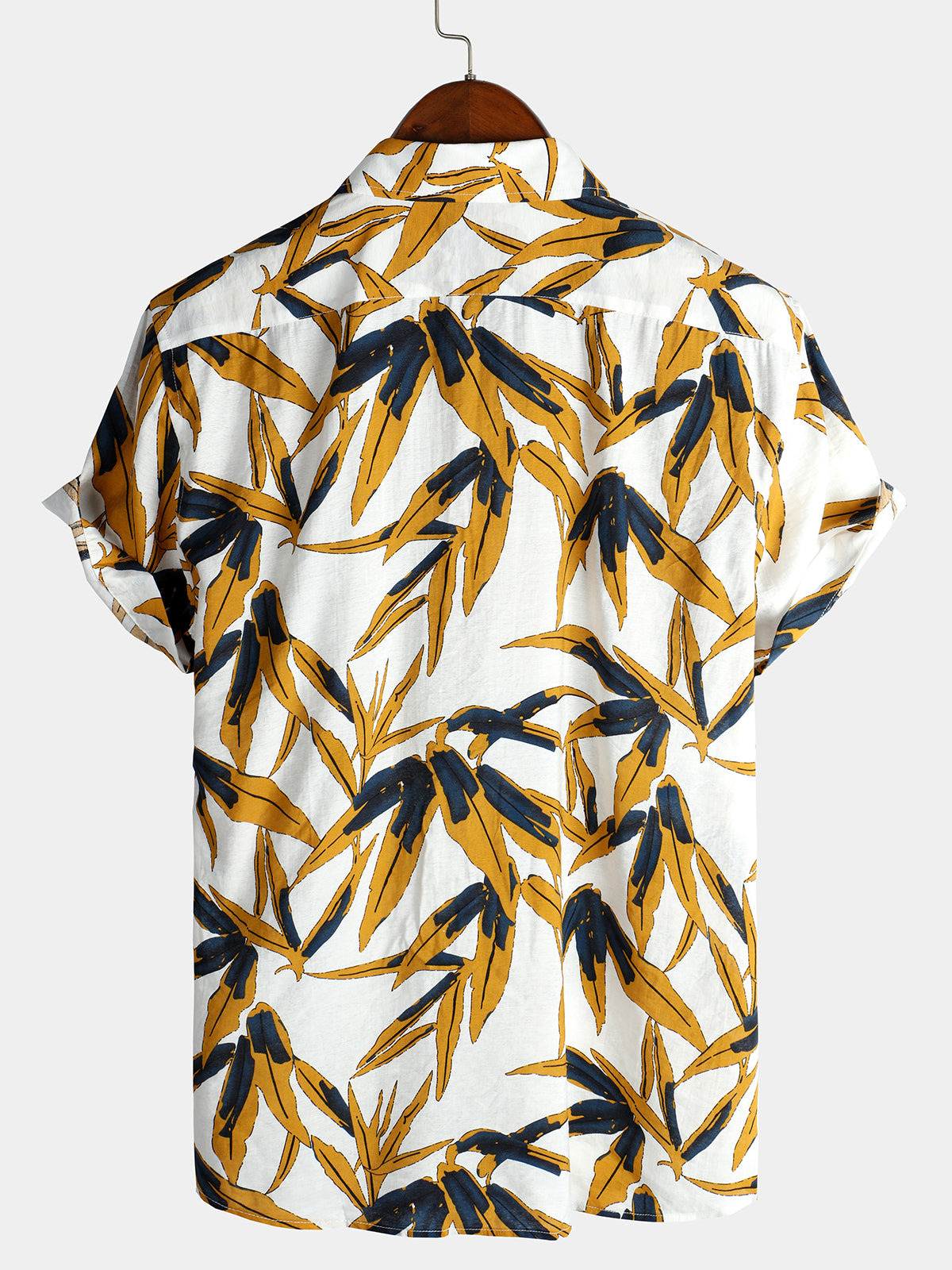 Camisa casual Holiday Pocket de algodón para hombre
